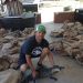 Rusty preparing alligators to be released into the wetlands.